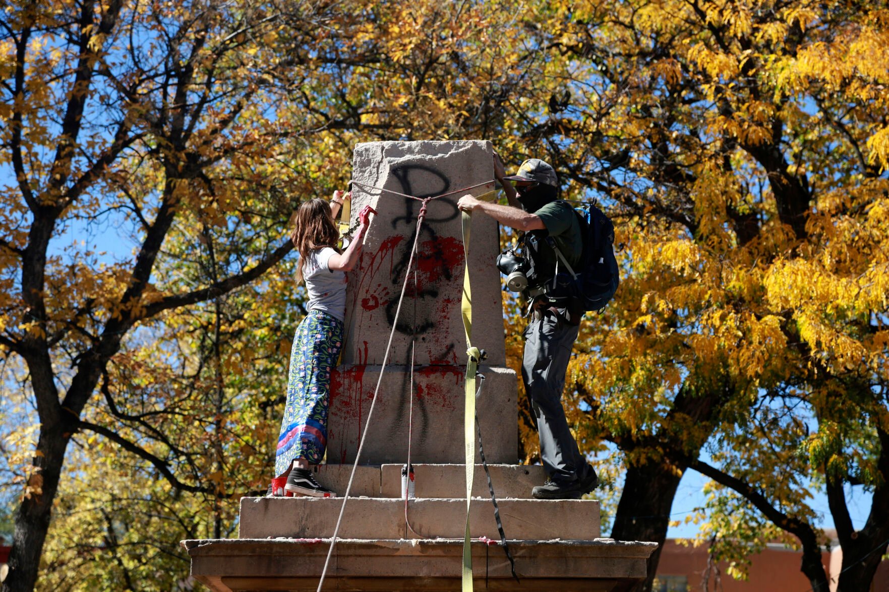 Obelisk in Santa Fe, N.M.